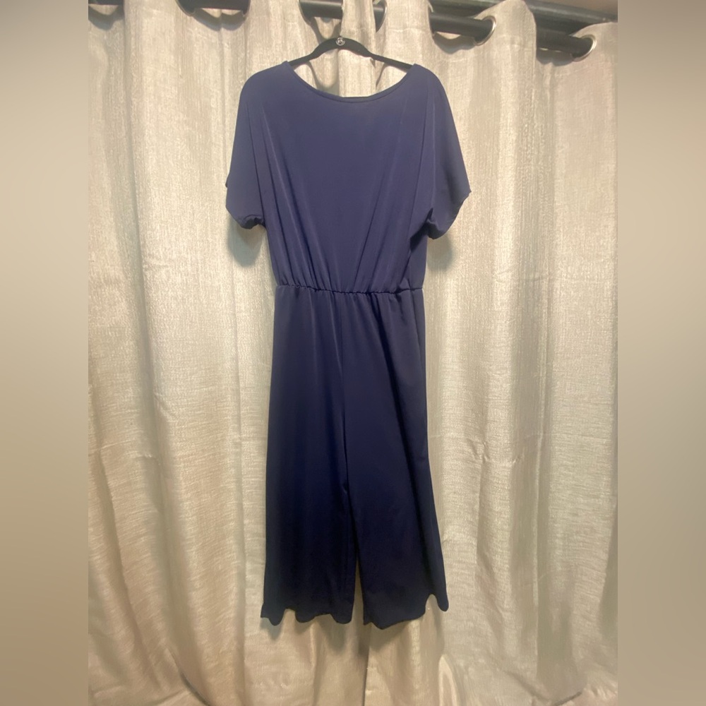 Navy blue jumpsuit